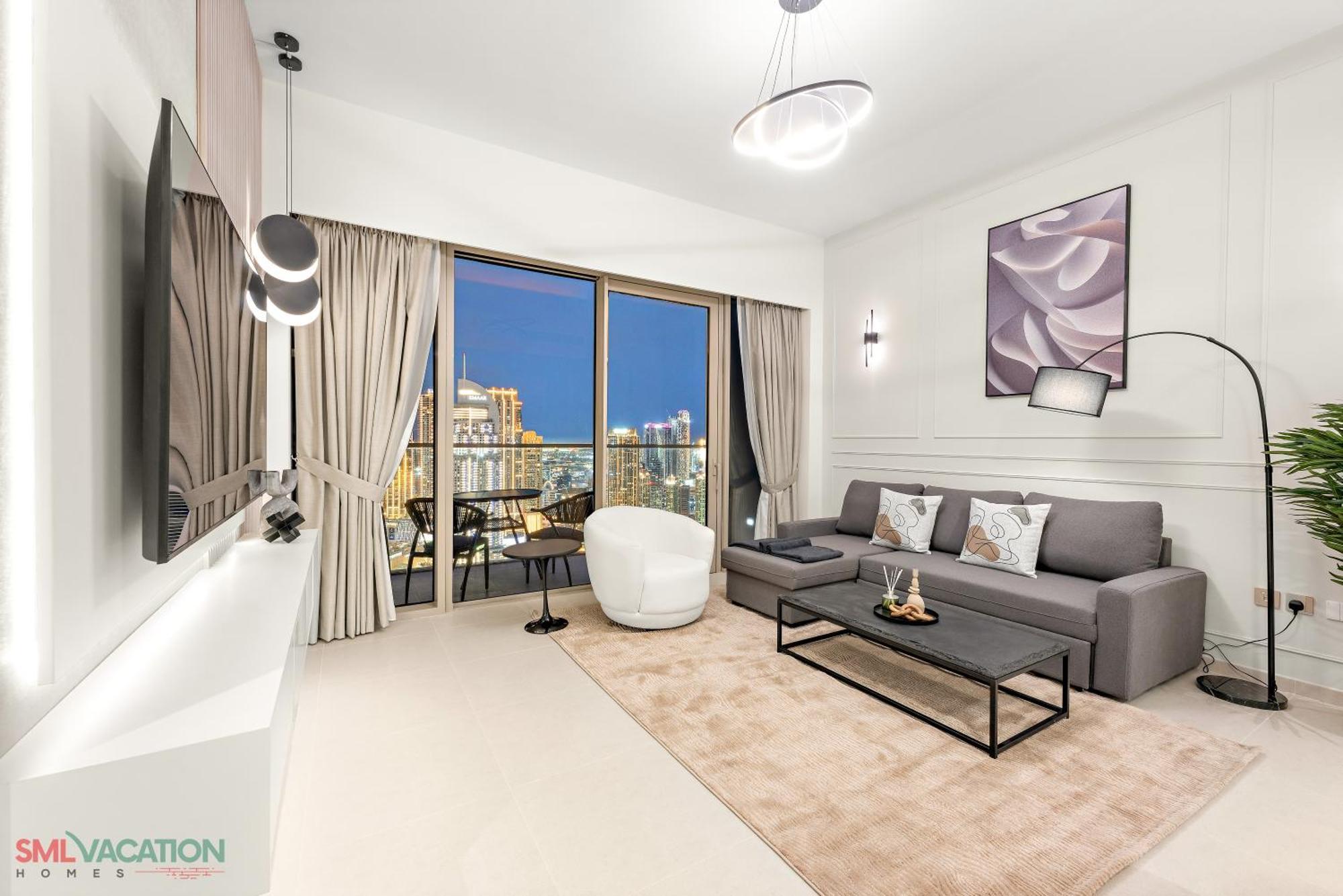 Sml Vacation Homes - Sky High Apartments With Burj Khalifa And Dubai Fountain Views At Grande Signature, Downtown Dubai Exterior foto
